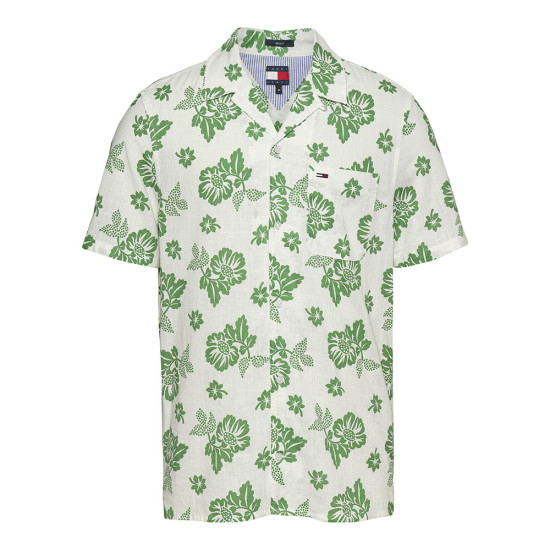 Tommy Hilfiger Ανδρικό πουκάμισο Regular Fit Textured Short Sleeve Shirt